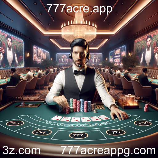 A Experiência do Casino ao Vivo no 777acre.app